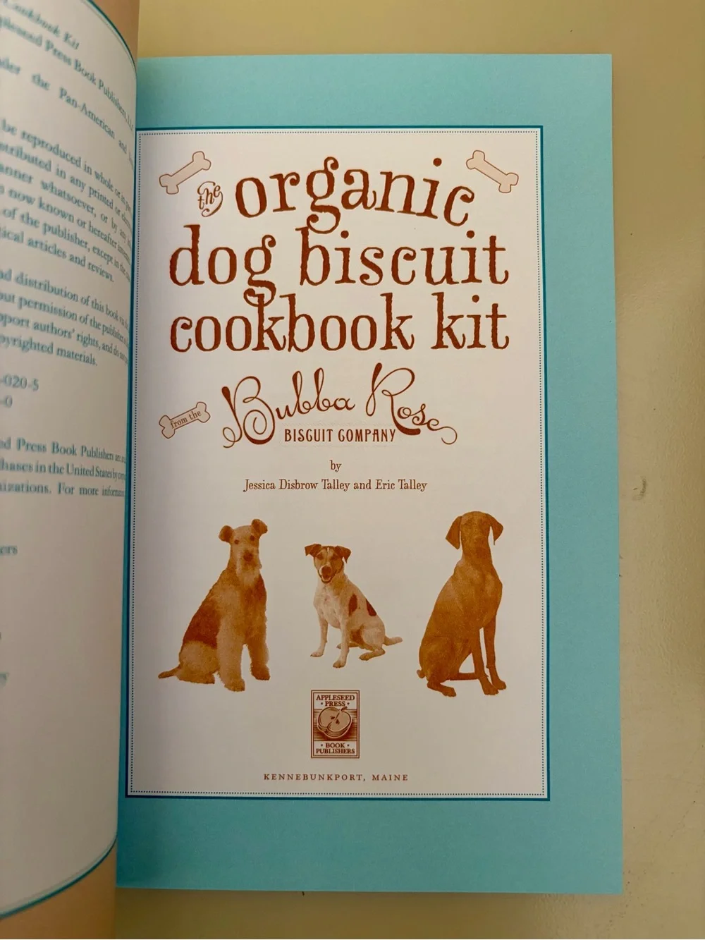 The Organic Dog Cookbook Kit with Cookie Cutters